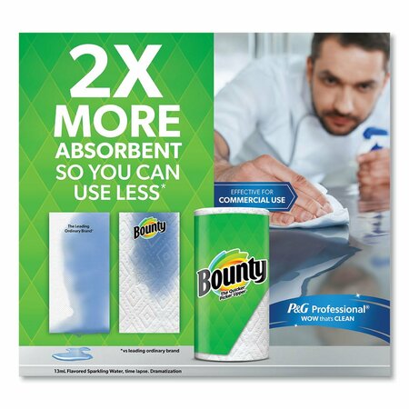 Bounty Select-a-Size Kitchen Roll Paper Towels, 2-Ply, 5.9 x 11, White, 90 Sheets/Double Roll, 12PK 08664